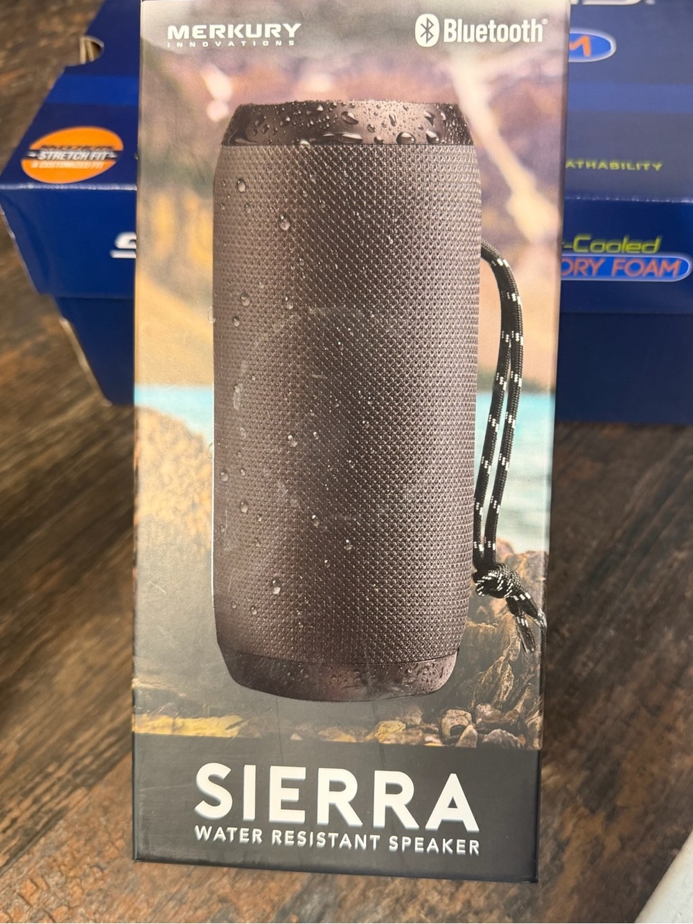 Merkury Sierra Portable Bluetooth Speaker — Black